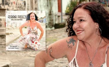 Adriana Passos investe na genética musical familiar em “Sal do samba”