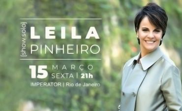 Leila Pinheiro é Atração do Imperator no Mês Dedicado à Mulher