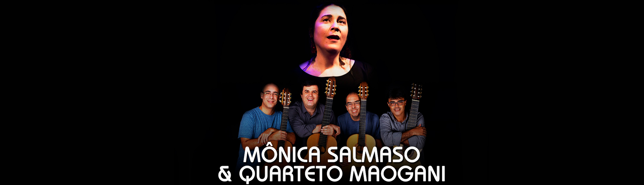 Mônica Salmaso e Quarteto Maogani no Teatro Rival