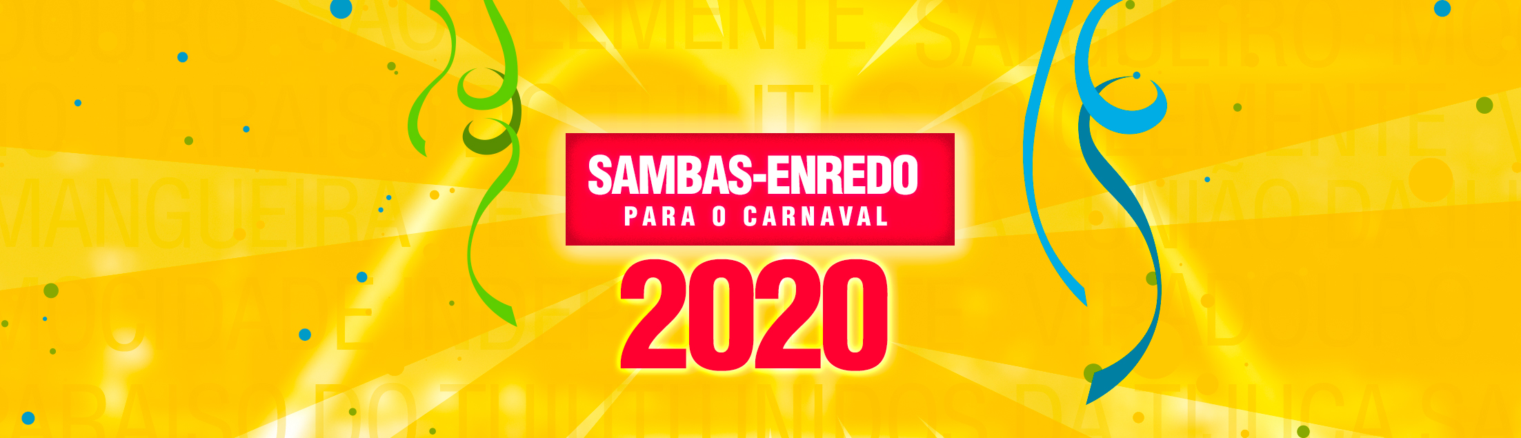 Conheça os 13 sambas-enredo que desfilam na Sapucaí em 2020
