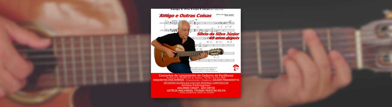 O compositor Sílvio da Silva Júnior celebra 10 anos do projeto ‘Amigo e Outras Coisas’