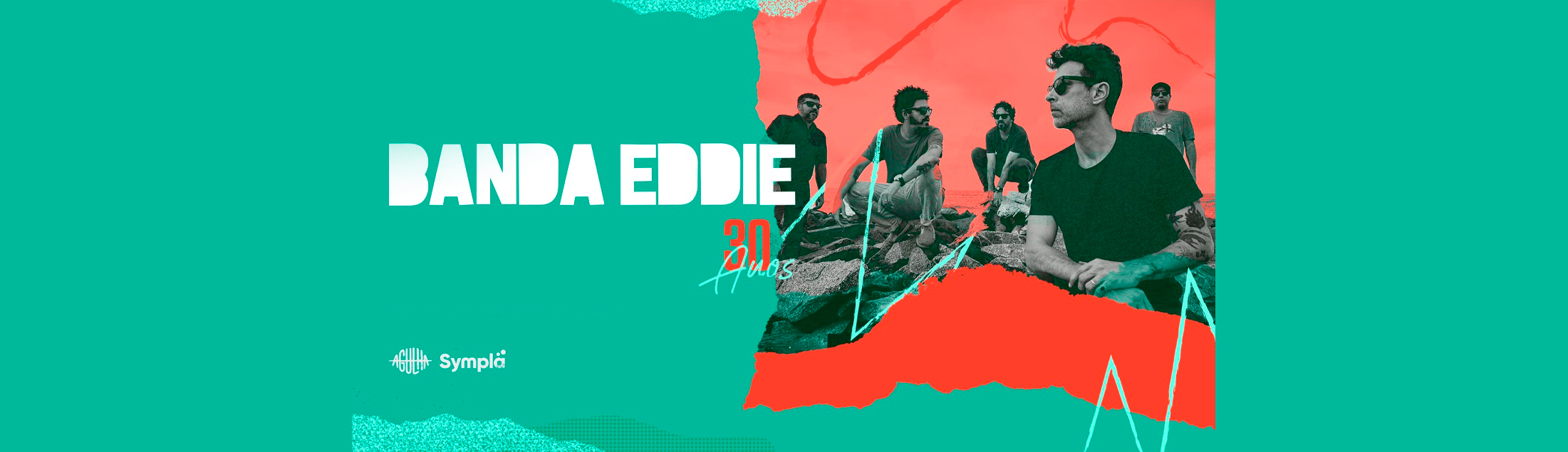 Banda Eddie comemora 30 anos de carreira no palco do Mundo Pensante