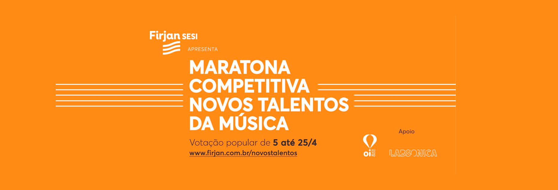Firjan SESI promove Maratona Competitiva Novos Talentos da Música com entrada gratuita