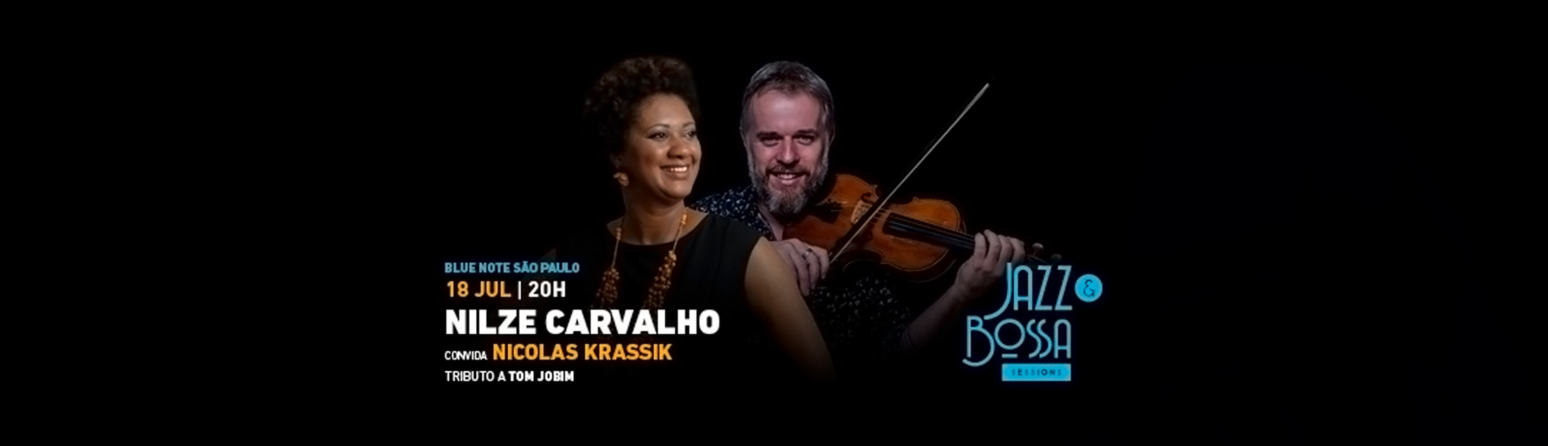 Nilze Carvalho convida Nicolas Krassik para o show 