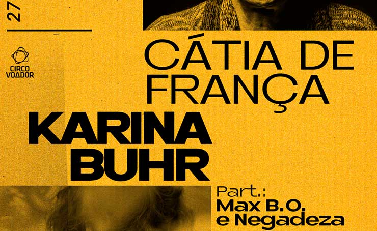 Cátia de França + Karina Buhr
