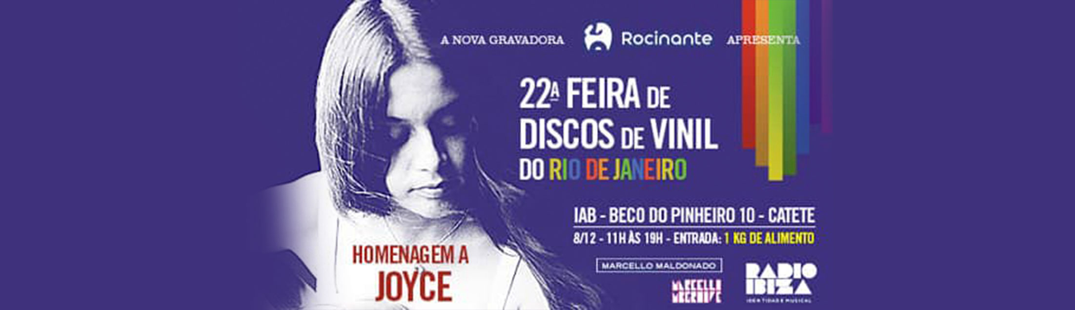 Feira de Vinil do Rio faz última edição do ano, com homenagens à JOYCE e ao Black Rio