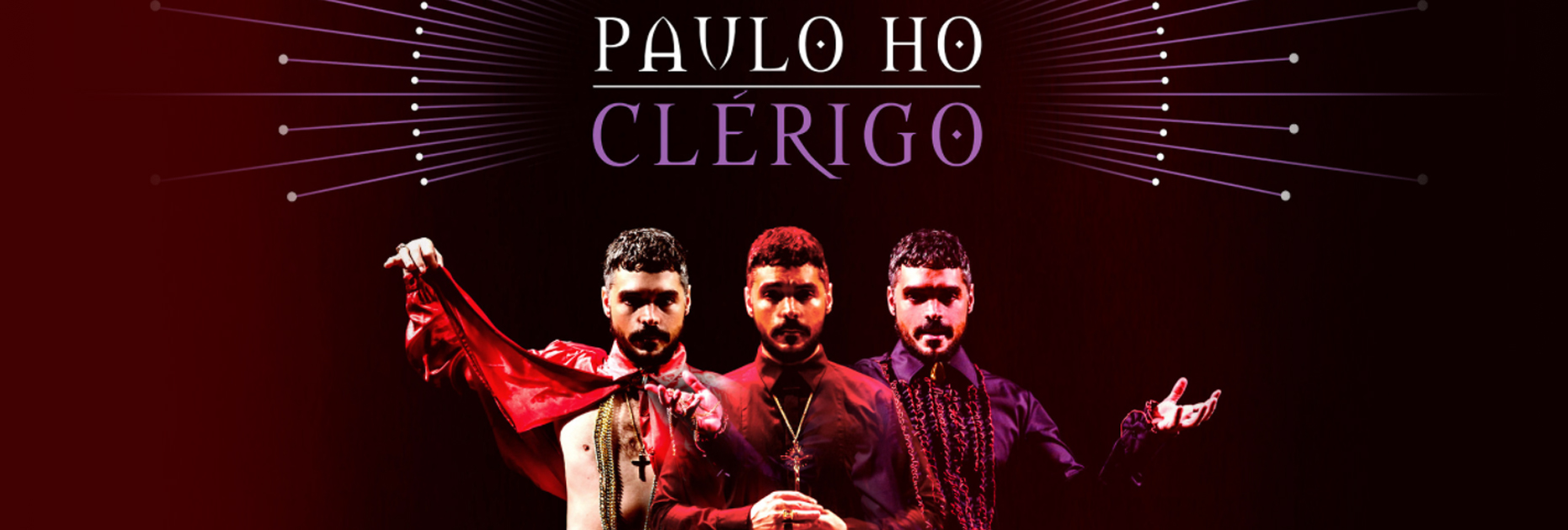 Paulo Ho reflete sobre a onda religiosa na performance ritualística “Clérigo”