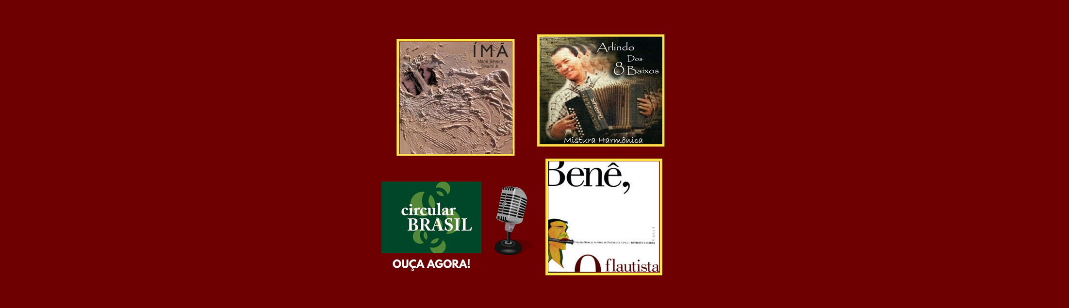 A música do passado e do presente no Circular Brasil