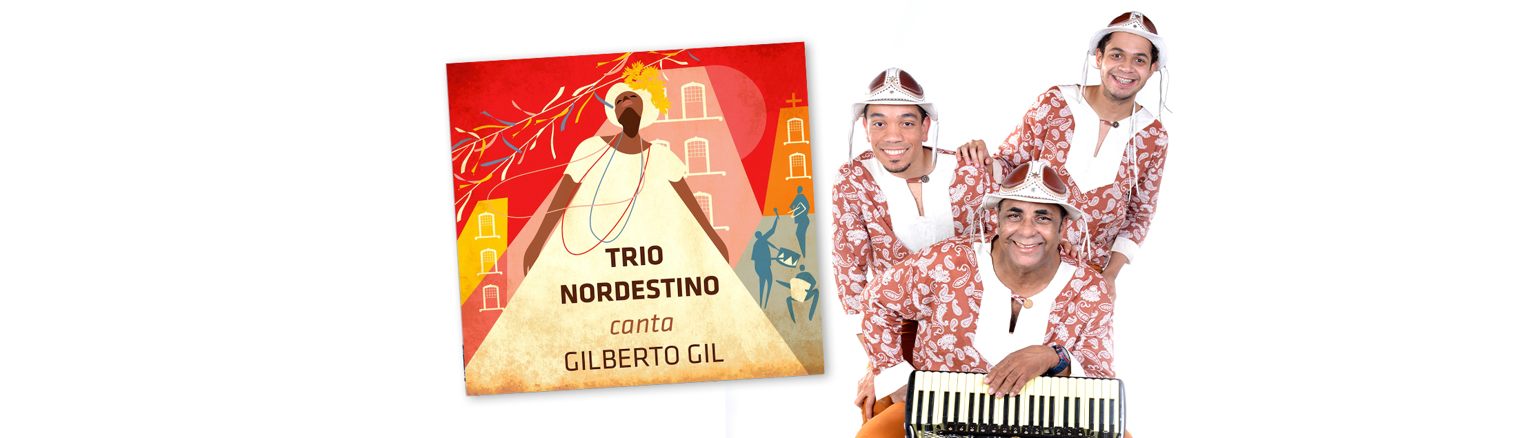 Trio Nordestino lança álbum em homenagem a Gilberto Gil