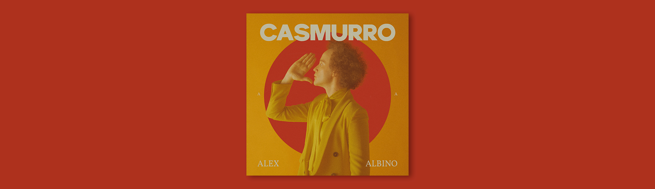 Após ser premiado em festival nos EUA, Alex Albino lança “Casmurro”